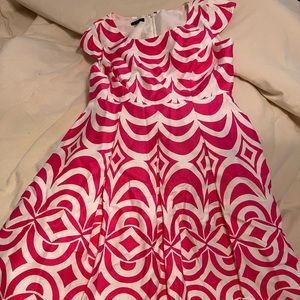 Talbots dress size 6p super cute pink